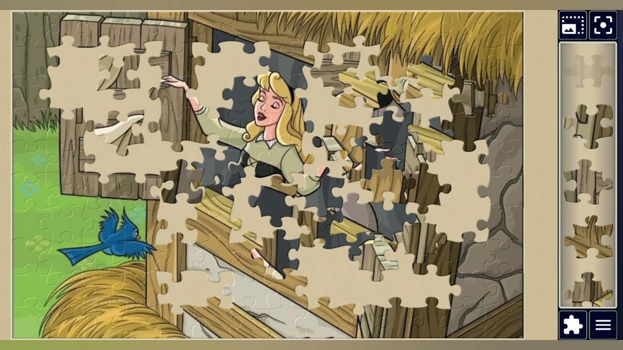 Aurora's Surprise:The Missing Letter & the Chirpy Birds👑🕊🦅🐦✨️🪄//jigsaw puzzles//jigsaw puzzles Art//