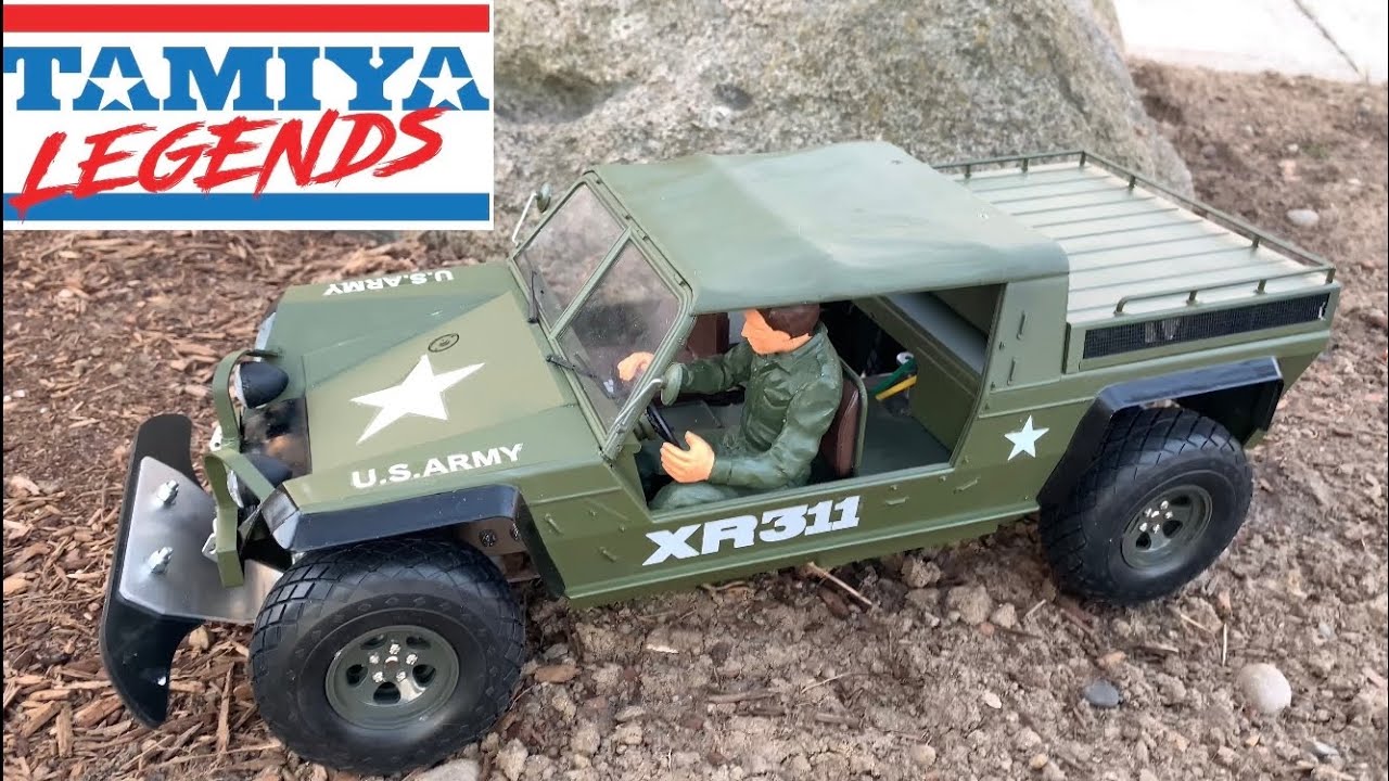 Tamiya XR311 Combat Support Vehicle Body Shell...
