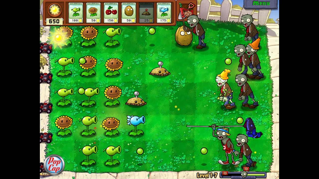 Saving My Lawn from Zombies! | PvZ