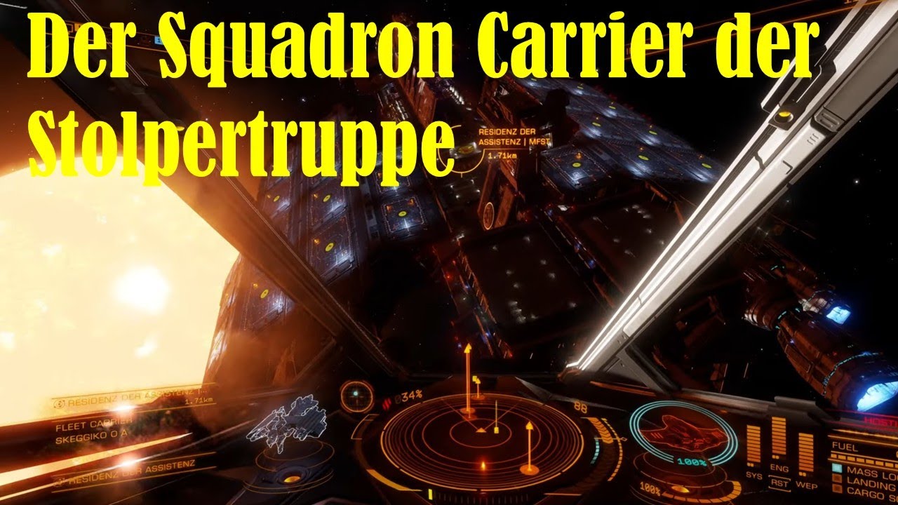 Elite Dangerous (Die Reise der Lord Pittiplatsch II): Wir kaufen unseren Squadron Carrier