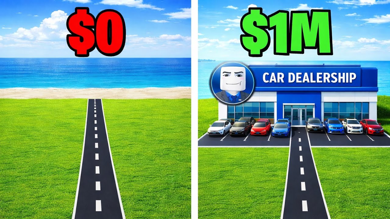 Concesionario de 0$ VS Concesionario de 1M$😱🙊 | Roblox