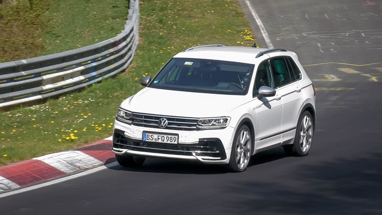 2021 Volkswagen Tiguan R testing on the Nürburgring Nordschleife