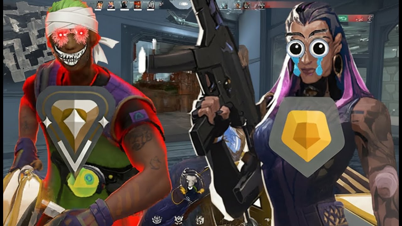 BRONZE TEAM VS GOLD REYNA |HP OMEN 16 RTX4060|GAMEPLAY|