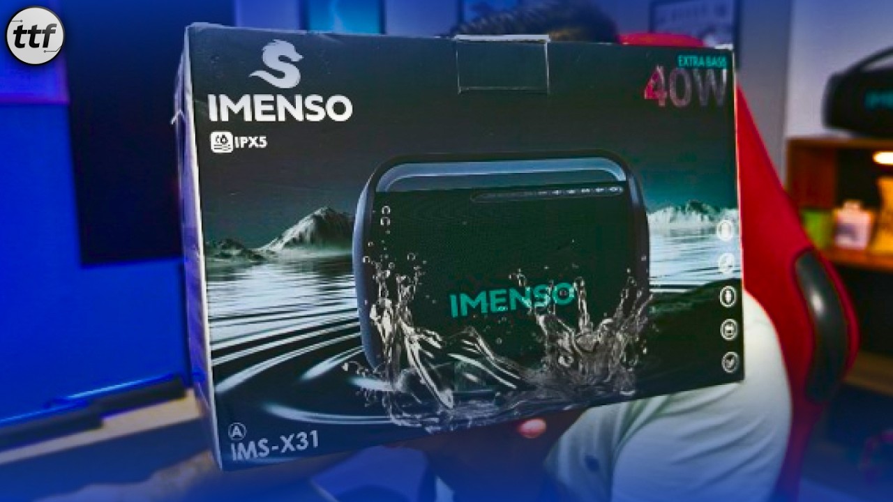 [LIVE] Primeiro Contato: IMENSO X31A (Unboxing/Teste com músicas reais)