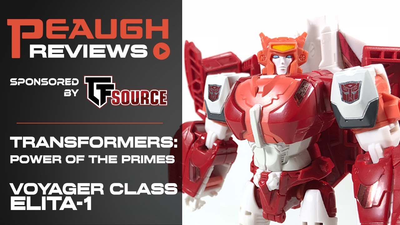 Video Review: Transformers: Power of the Primes - Voyager ELITA-1