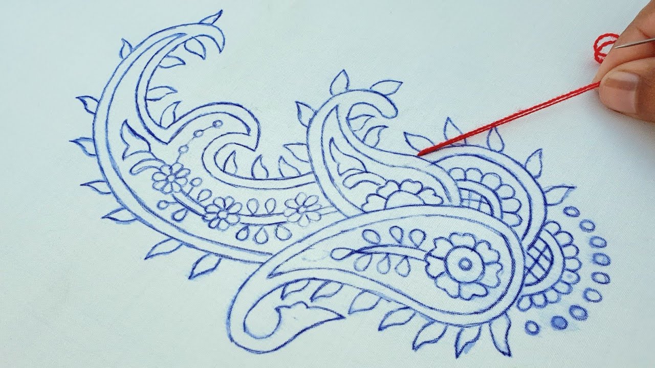 Stunning and Beautiful Flower Embroidery Design Tutorial