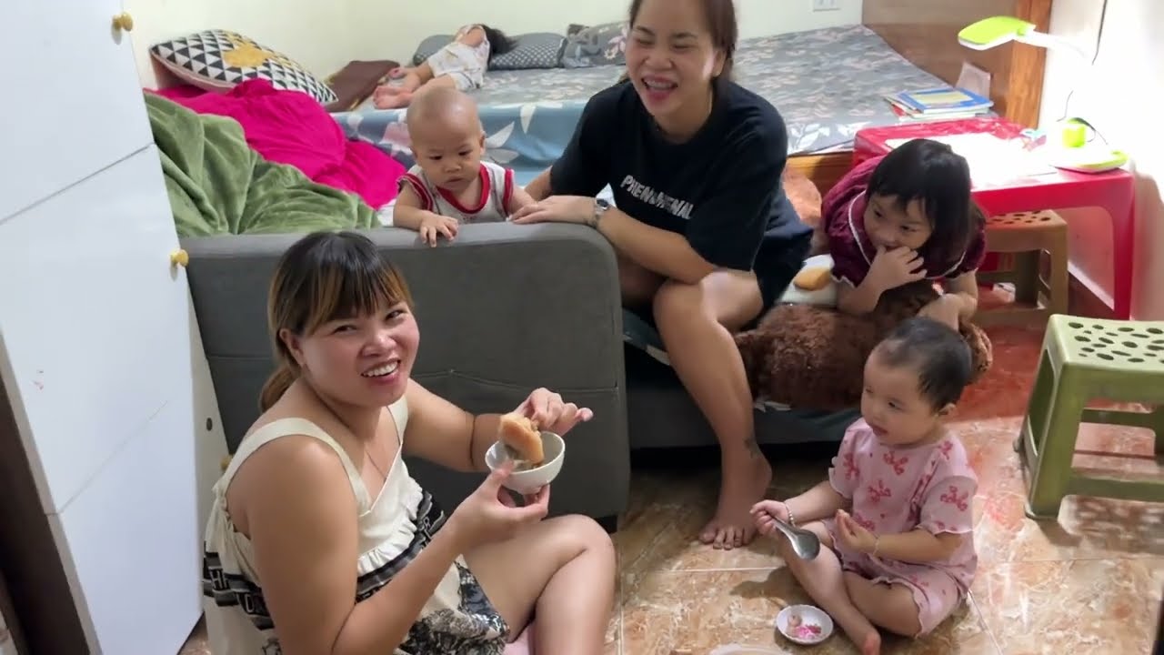 Gì Hoài Nấu Cháo Chân Giò Để Bồi Bổ Cho Chị Sen