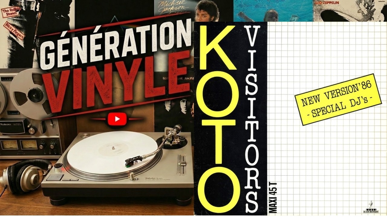 Koto - Visitors (New Version'86 Special Dj's) (1985) (Maxi 45T)