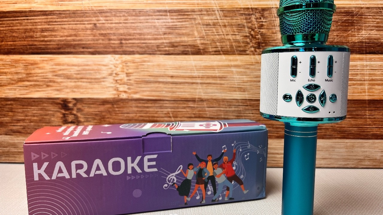 Amazmic Kids Karaoke Bluetooth Microphone Review