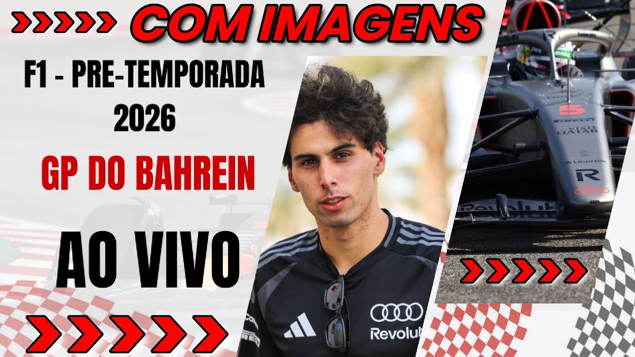 FORMULA 1 AO VIVO PRÉ-TEMPORADA 2026 GP DO BAHREIN COM BORTOLETO - F1 MANAGER 24 #f1aovivo
