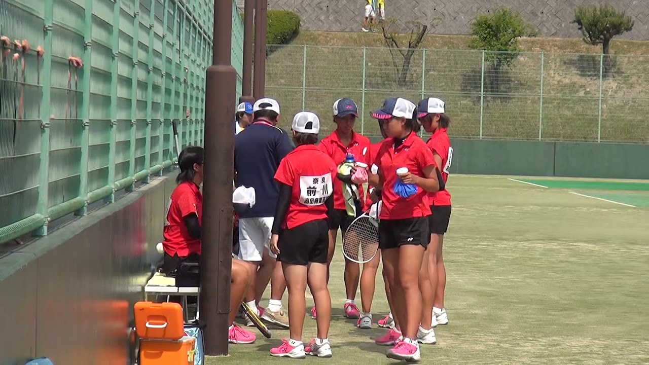 2016年IH ソフトテニス 女子 団体 準々決勝 高田商（奈良）vs 札幌龍谷（北海道）①