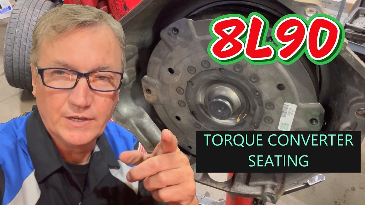 Chevrolet / Chevy Silverado How to Seat / install the Torque Converter on the 8L90 Transmission