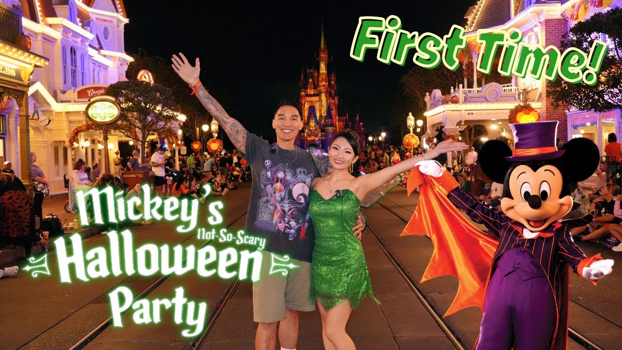 🎃Впервые в видеоблоге о не такой уж страшной вечеринке Микки на Хэллоуин в Disney World 2025! | С...