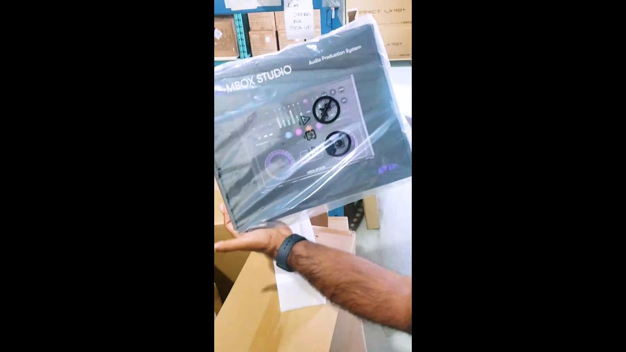 📦 Unboxing the MBOX Studio 📹 Music Marketing