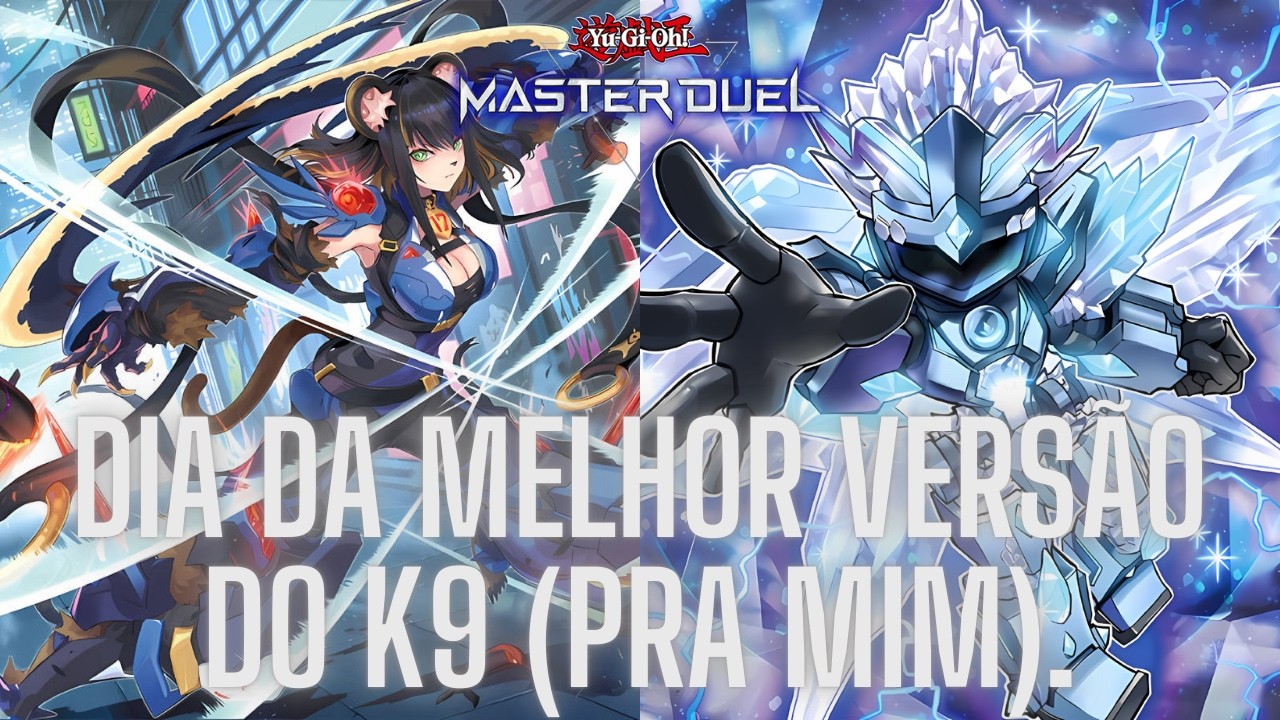 Dia da MELHOR versão do K9 (pra mim), com o CRYSTRON! - Yu-Gi-Oh! Master Duel.