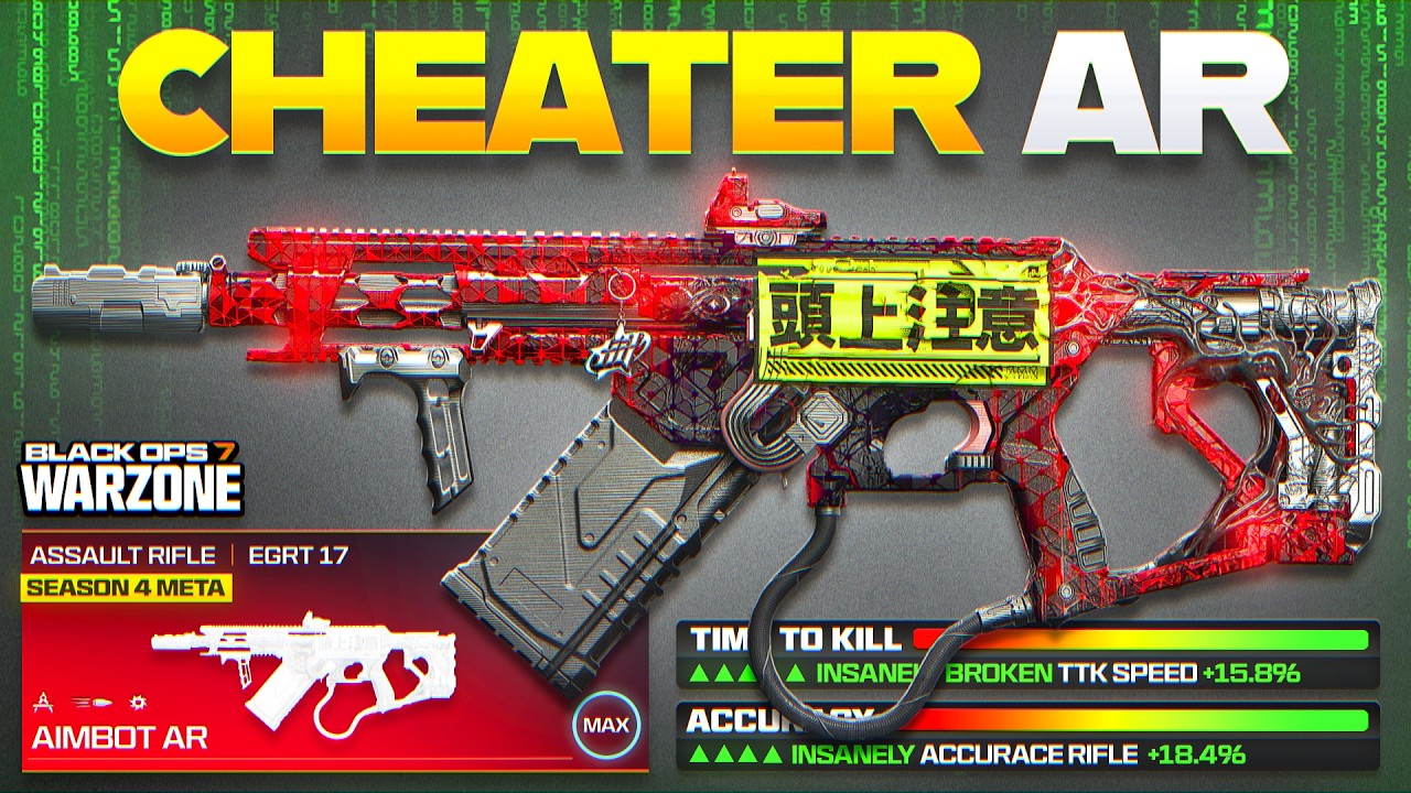 I Built the NEW #1 BEST AR META LOADOUT in Warzone BO7! (Season 4 Meta Loadout)