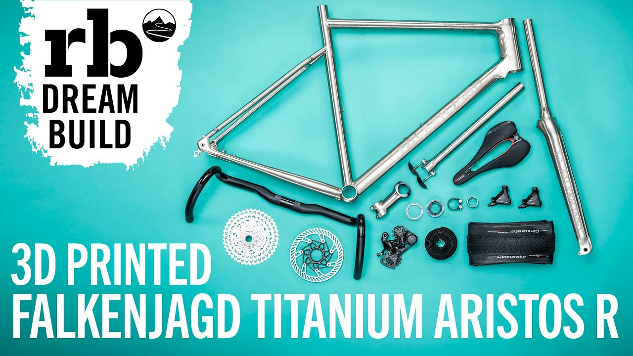Falkenjagd Aristos R Gravel 3D I Dream Build I Titanium Bike I 3D Printing
