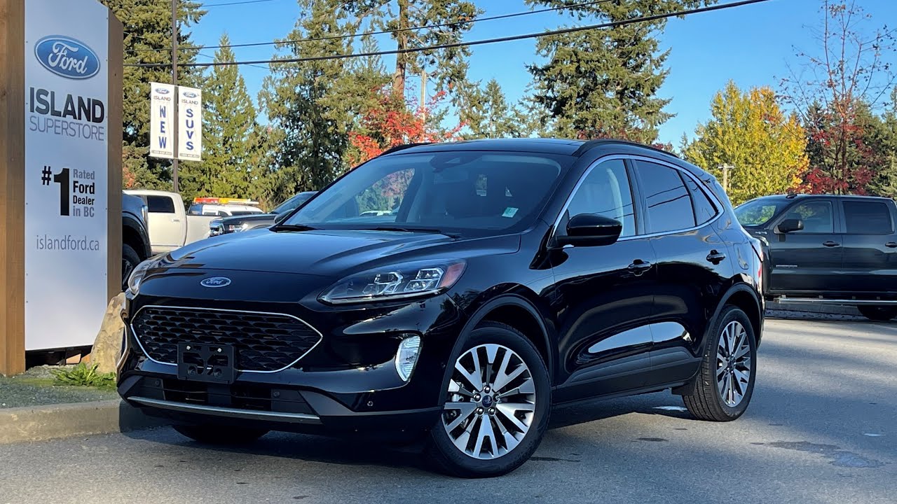 2021 Ford Escape Titanium Hybrid Review | Island Ford
