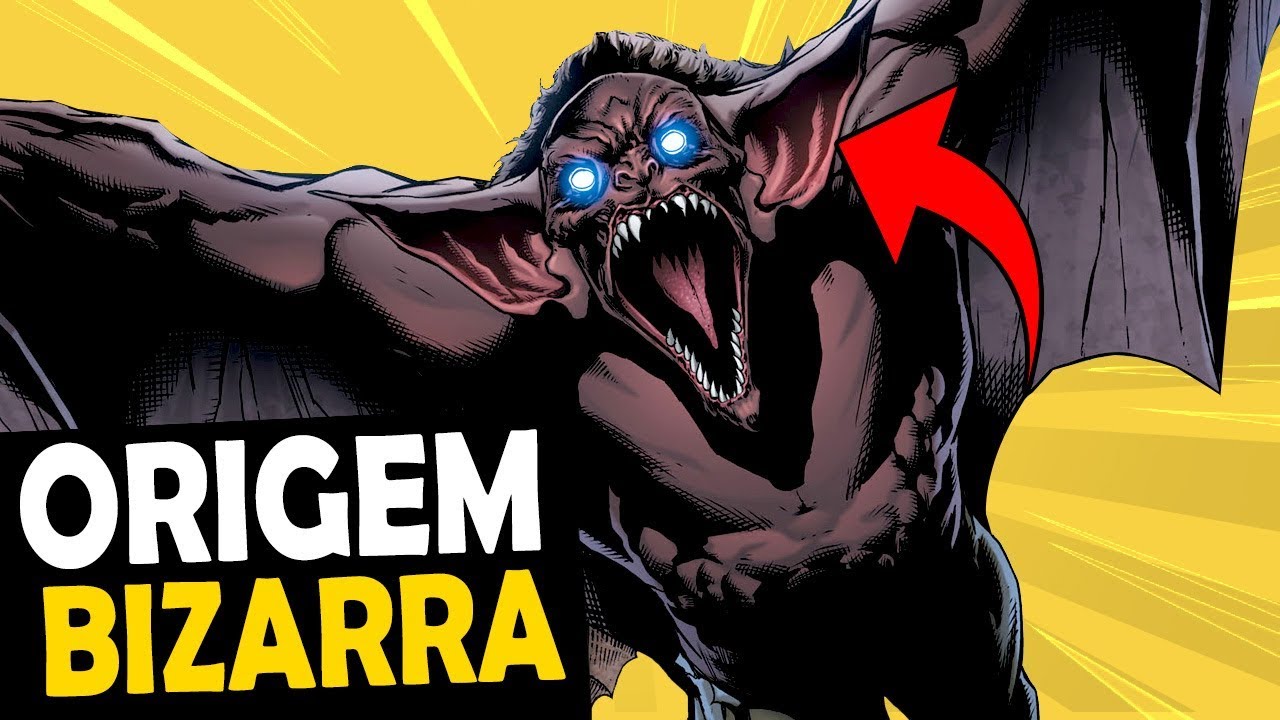 ORIGEM EMOCIONANTE DO MORCEGO HUMANO | VILÕES DO BATMAN