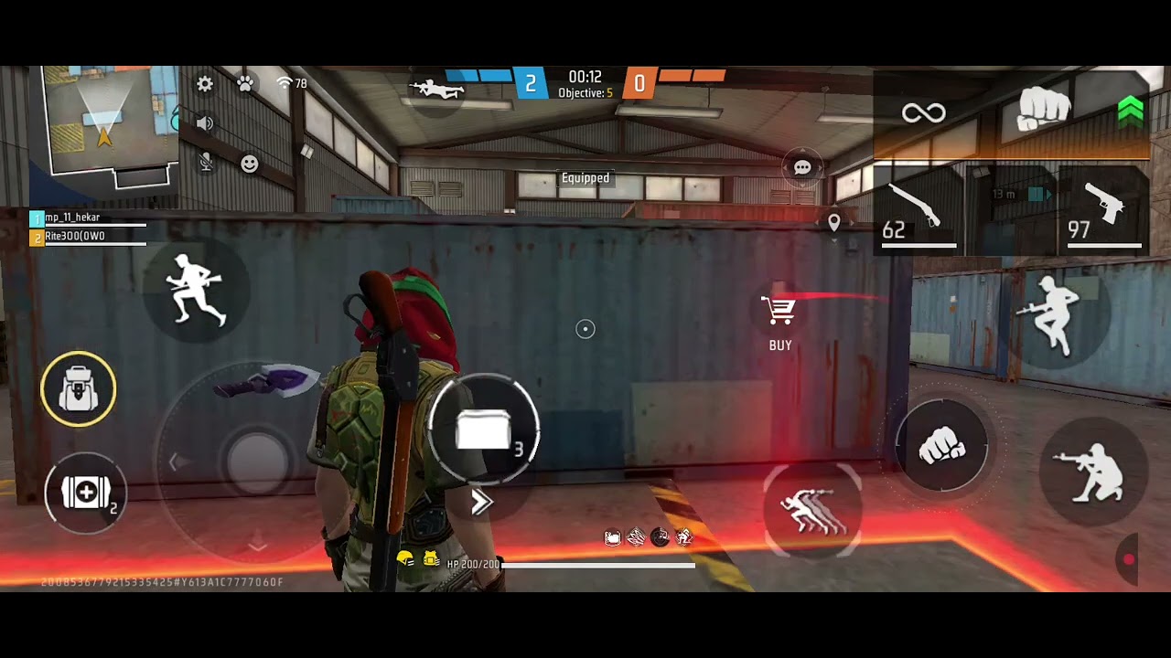 Free Fire Mein Game play ke baad.\nDo player Mein se ek playernNokil raha tha