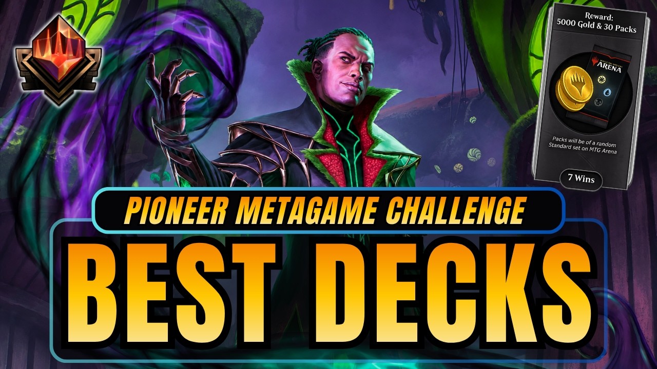 Best Decks to DOMINATE the MTG Arena Pioneer Metagame Challenge