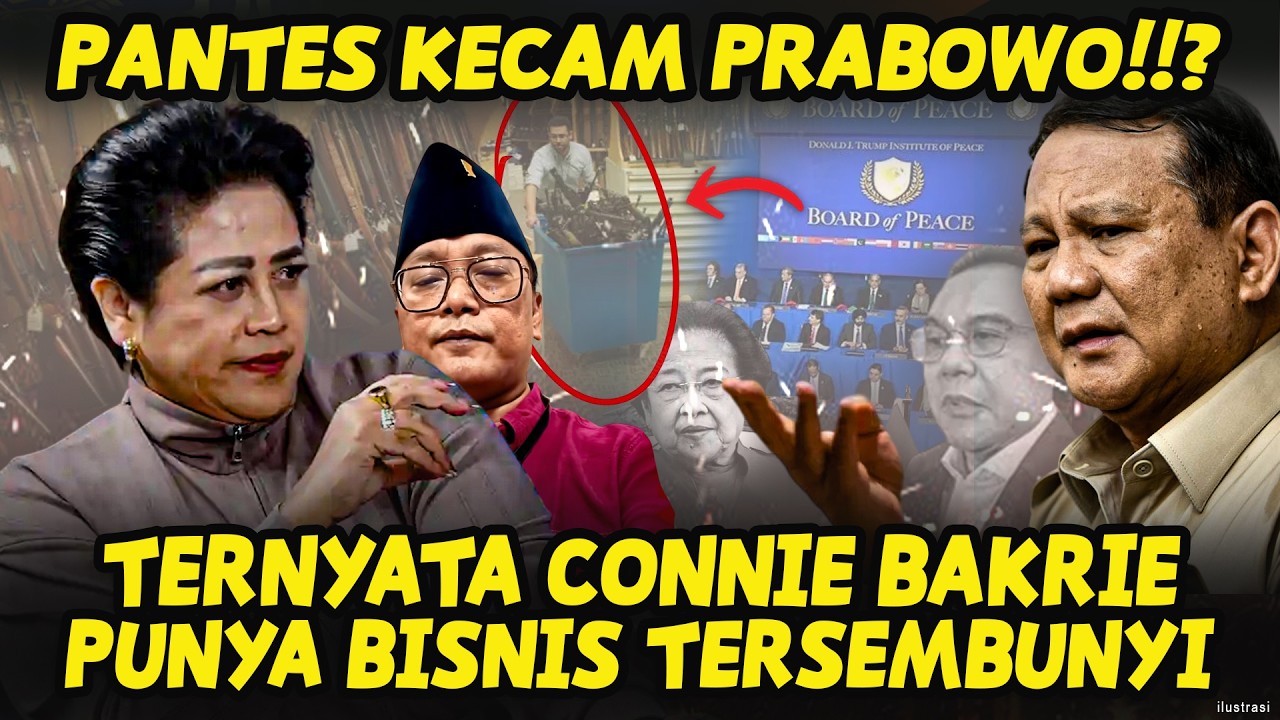 TABIR CONNIE TERUNGKAP😱PANTESAN KERAS TERHADAP LANGKAH PRABOWO GABUNG “BOP”❗️