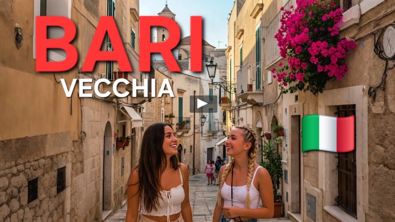 Why This Italian Town Captivates Every Visitor - Bari Vecchia - Walking Tour 4k