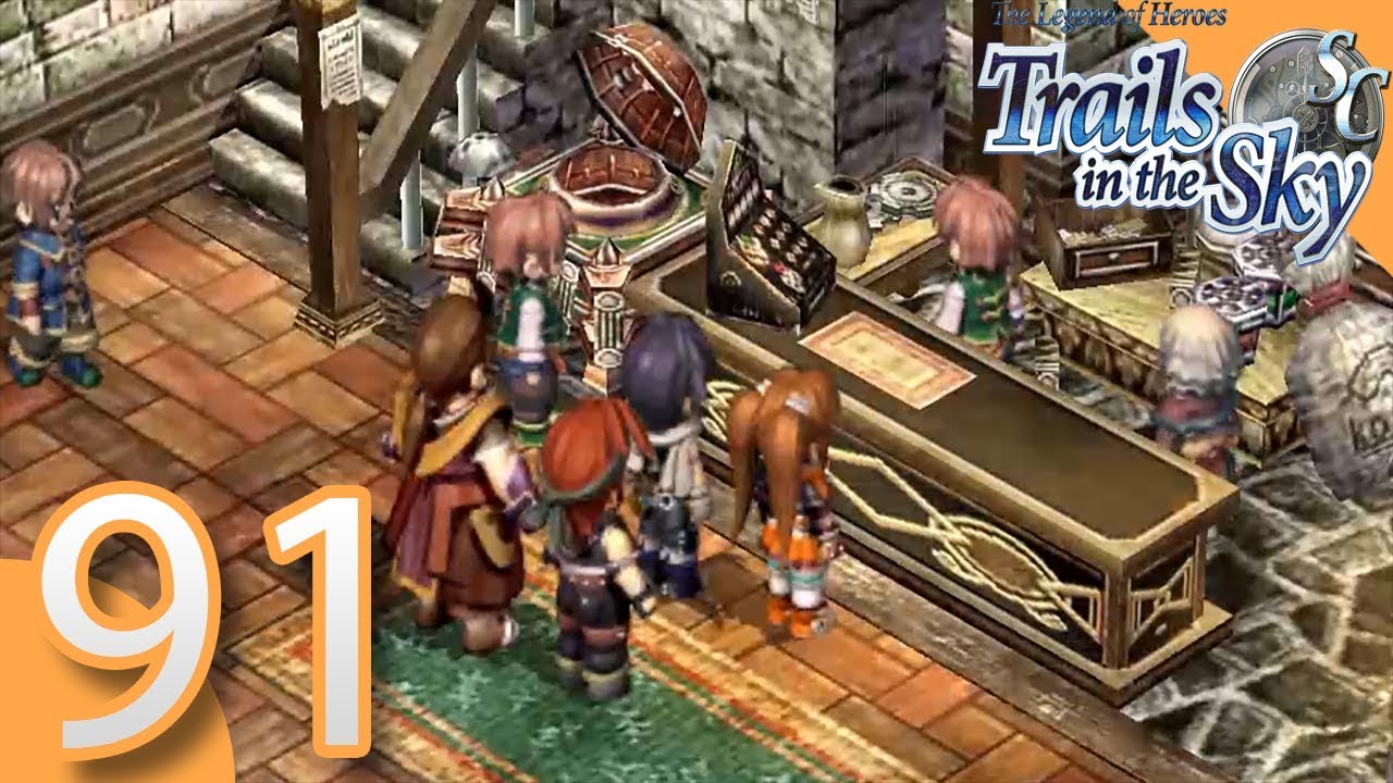 Trails in the Sky SC Playthrough (91) - Terrors Atop The Towers