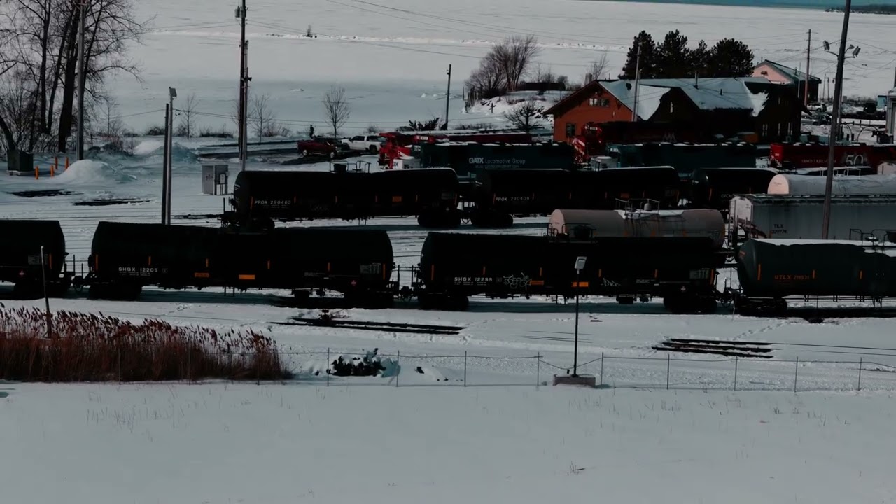 Trains in the Yard