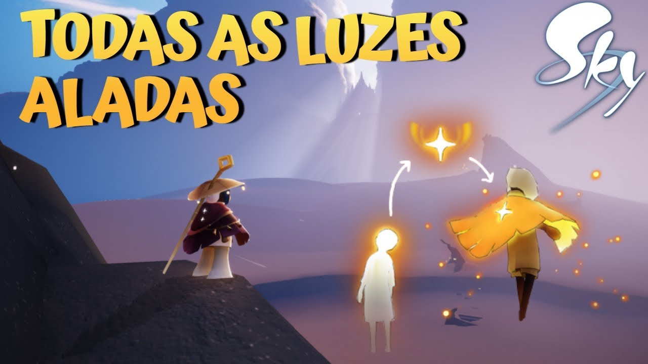 Todas as luzes aladas da Ilha do Alvorecer (atualizado) | Sky Children of the Light