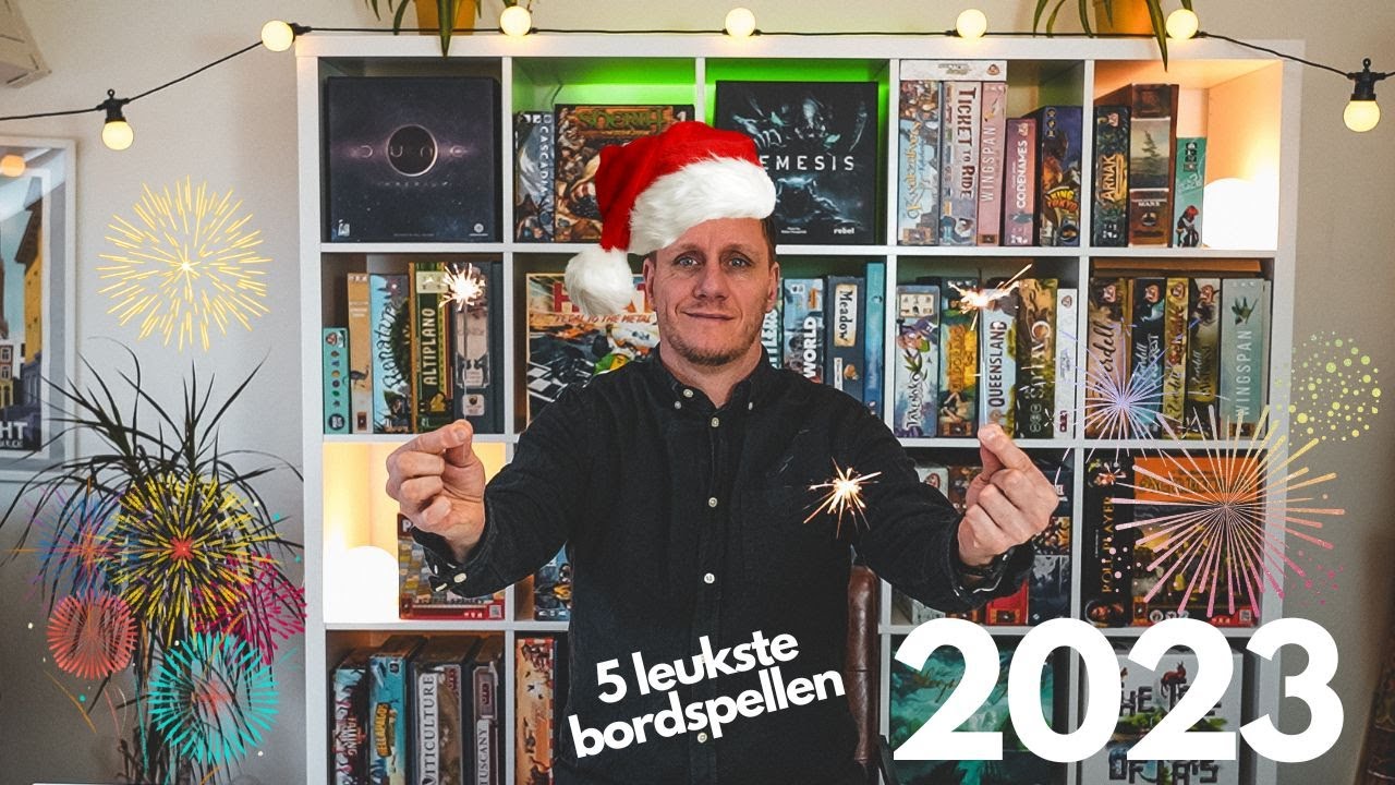 Mijn Top 5 leukste bordspellen uit 2023!