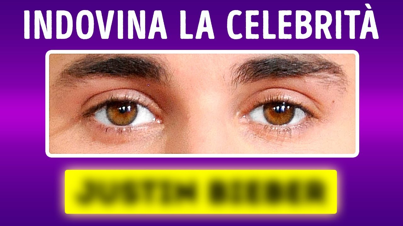 QUIZ: Indovina la Celebrità dagli Occhi