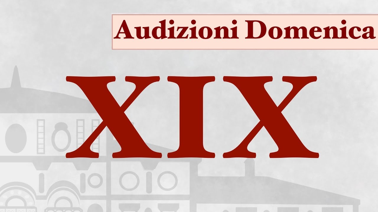 XIX Concorso Giovani Interpreti - Domenica