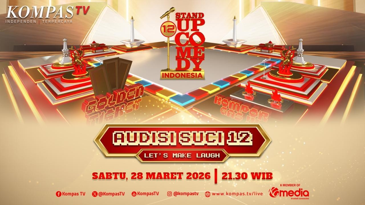 🔴 LIVE - Stand Up Comedy Indonesia 12: Momen Seru dan Tegang Audisi Para Komika