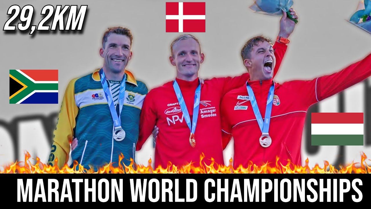 K1 Men 29,2km 🔥 MADS PEDERSEN IS CRAZY 😱Canoe Marathon World Championships 2025