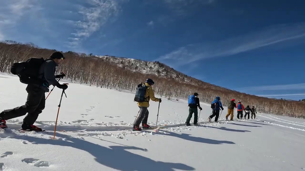 テレマークスキー　ツアー　戸隠　202602
