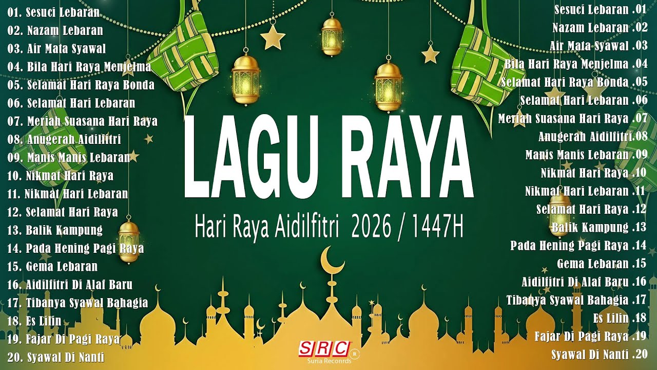 Lagu Raya 2026 🌙 Selamat Hari Raya Aidilfitri - Lagu Raya Nostalgia & Evergreen Sepanjang Zaman