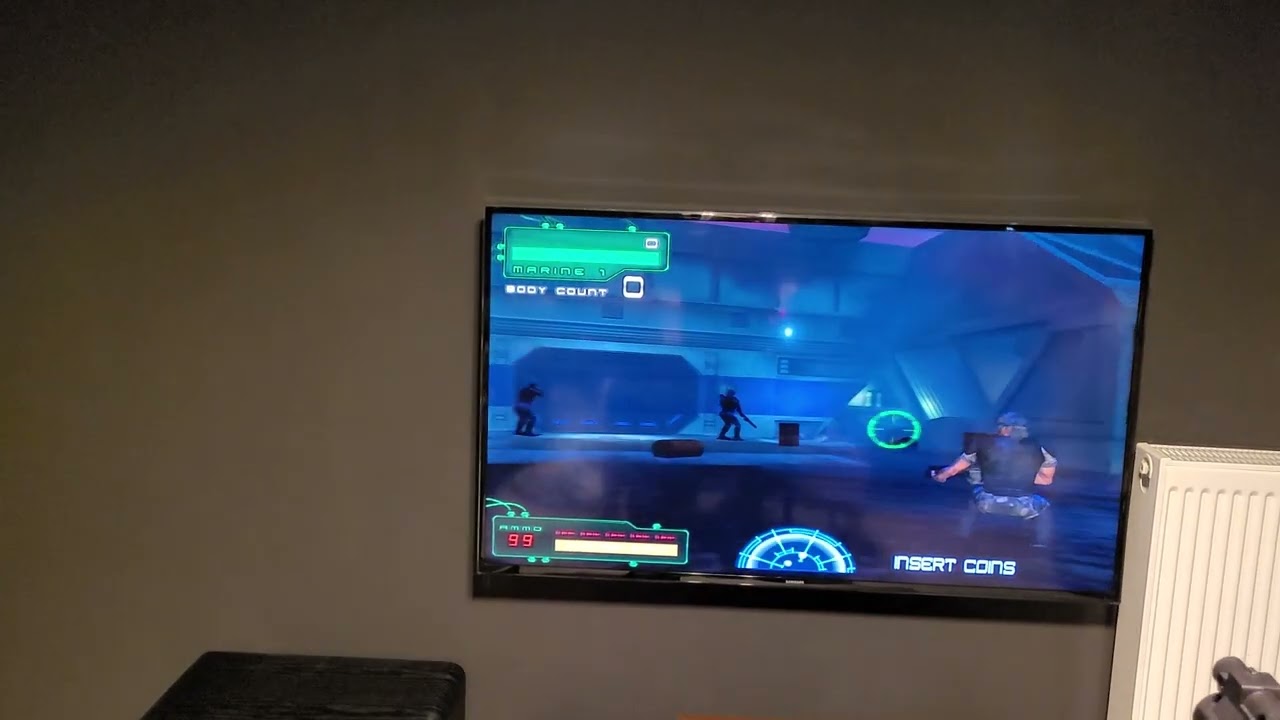 Alien extermination recoil guns