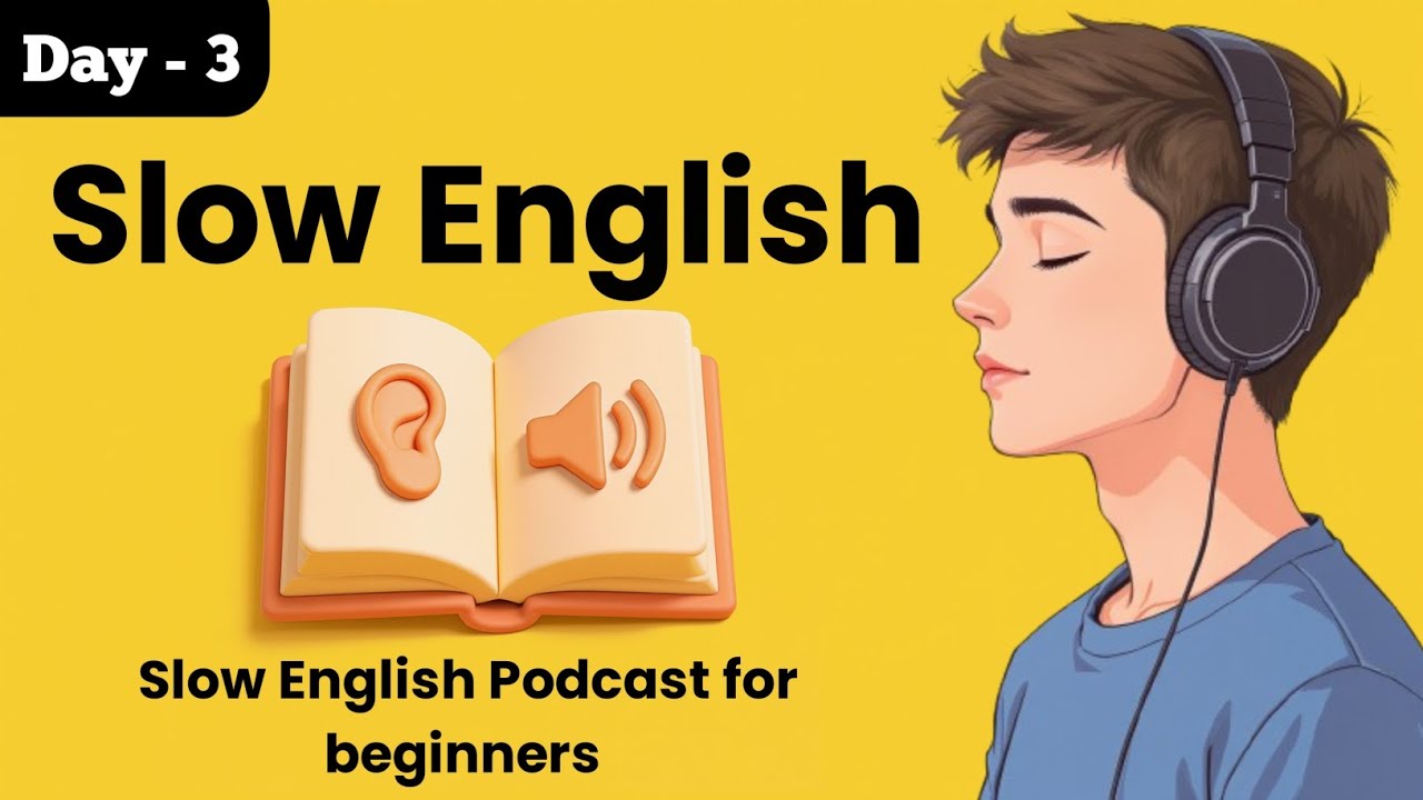 English Listening Practice for Beginners | Slow English Podcast | English Speaking | A1 & A2 Day 3