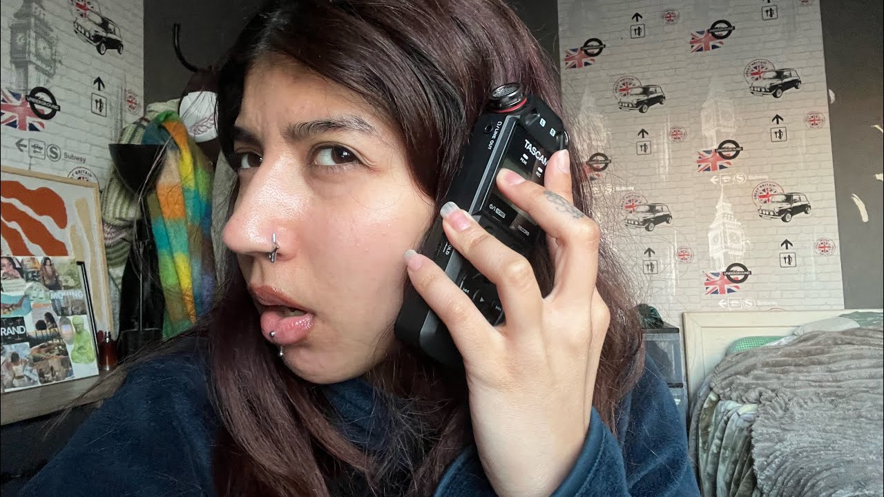 📱TASCAM aggressive scratchy tapping 