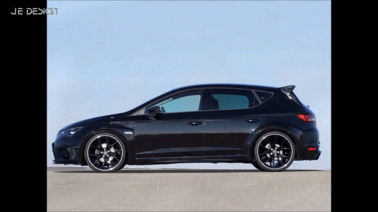 Montage JE DESIGN Seat Leon 5F verstellbarer Heckflügel JE5F31
