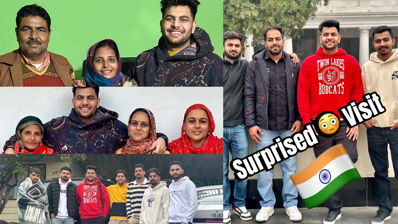 Surprise Visit To India 🇮🇳 from Canada 🇨🇦 after 3.5 years|| Gone emotional 🥹