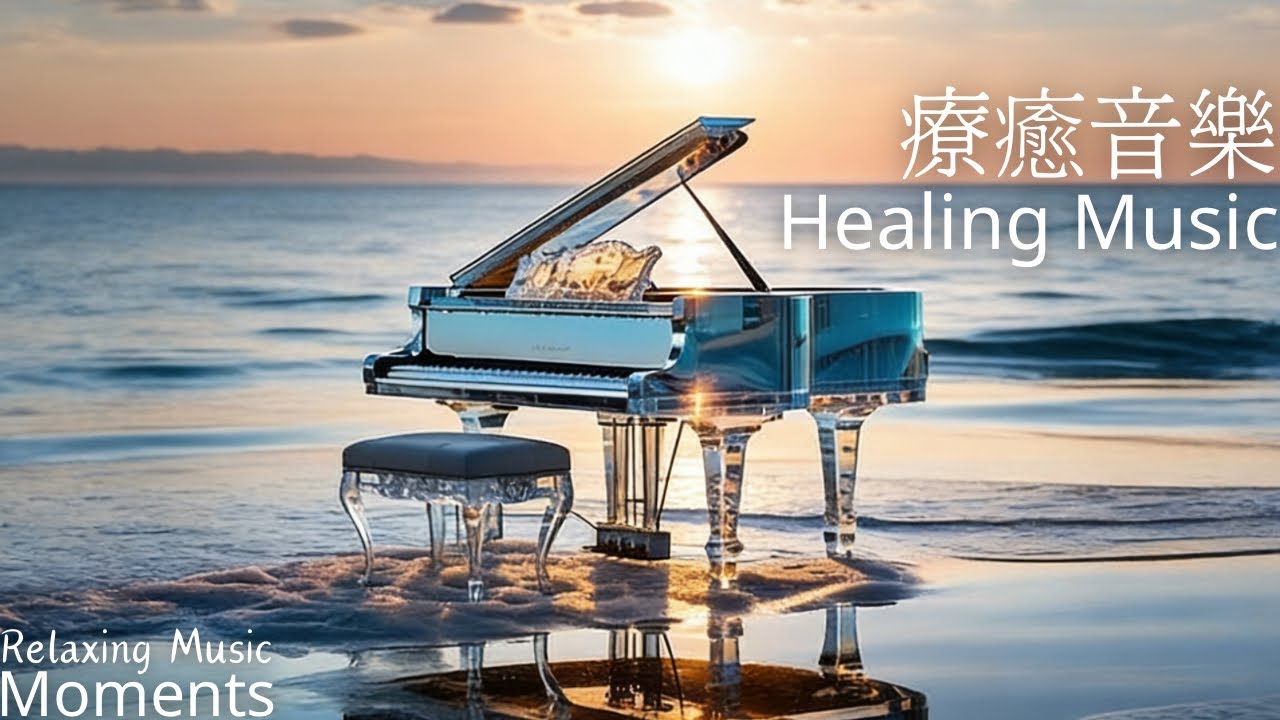 心靜如海，琴聲如光，每一次深呼吸，都是給自己力量的擁抱｜療癒音樂｜Healing Music1 Hour｜獨處音樂 Alone Music｜鋼琴輕音樂，放鬆音樂