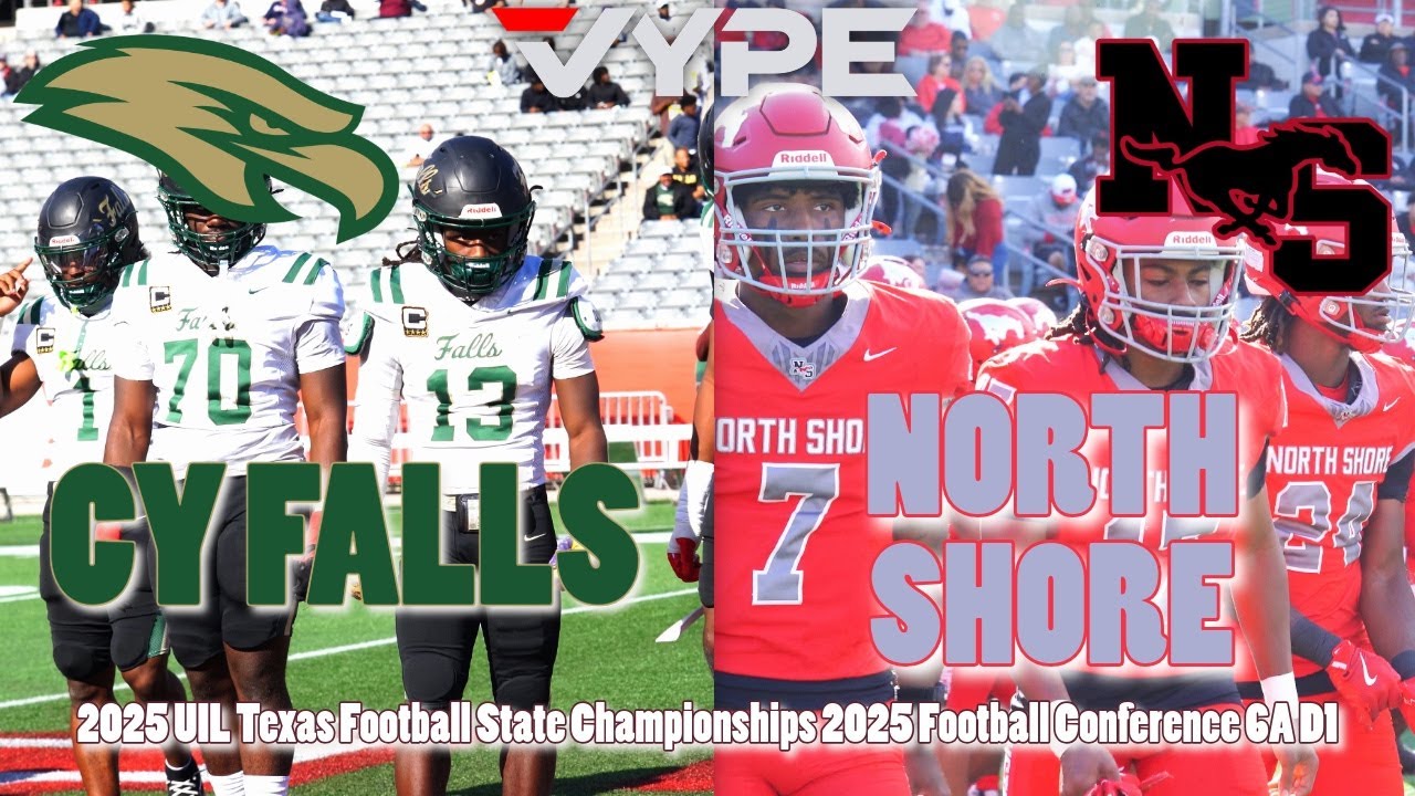 TXHSFB Playoffs Round 3 Highlights | Cy Falls Eagles vs North Shore Mustangs