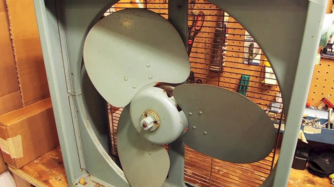 Attempting to Balance a GE Box Fan