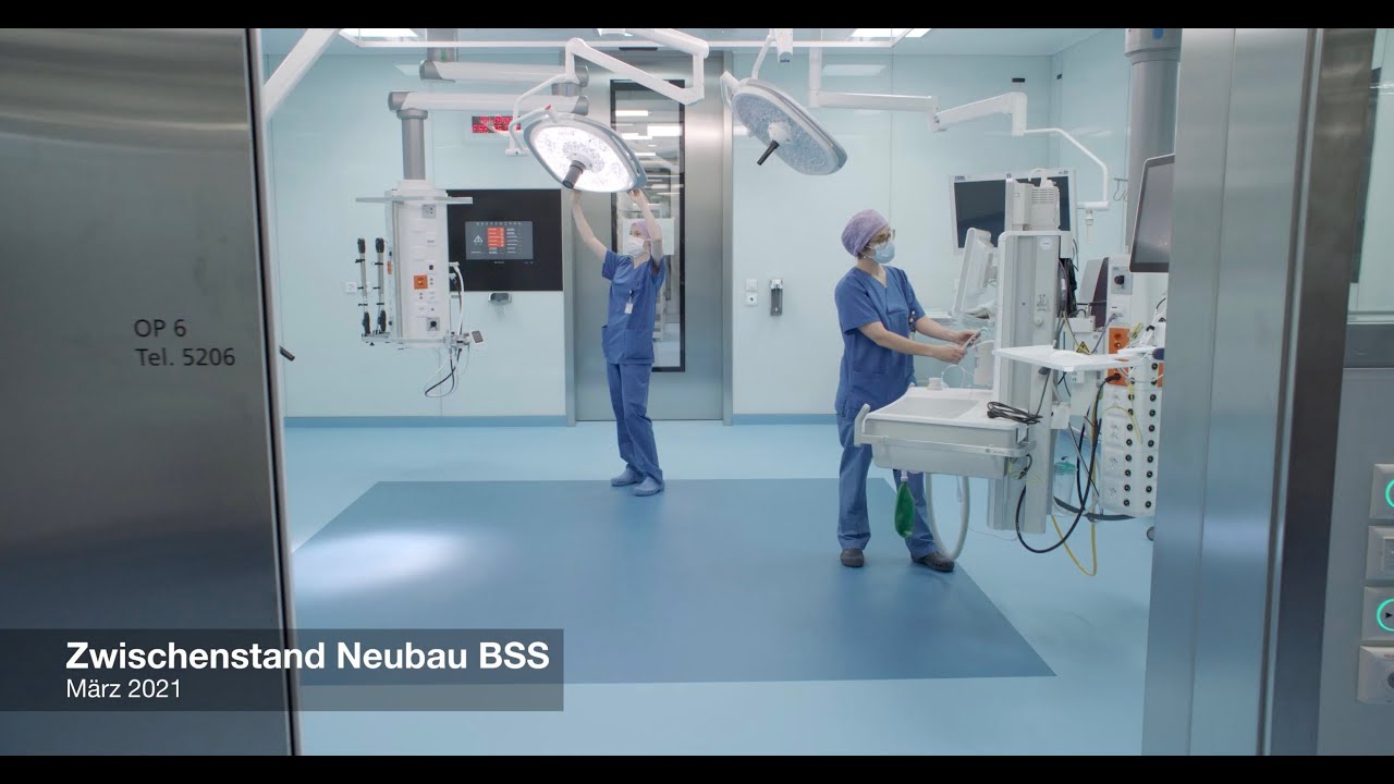 Neubau Bürgerspital Solothurn - Zwischenstand März 2021