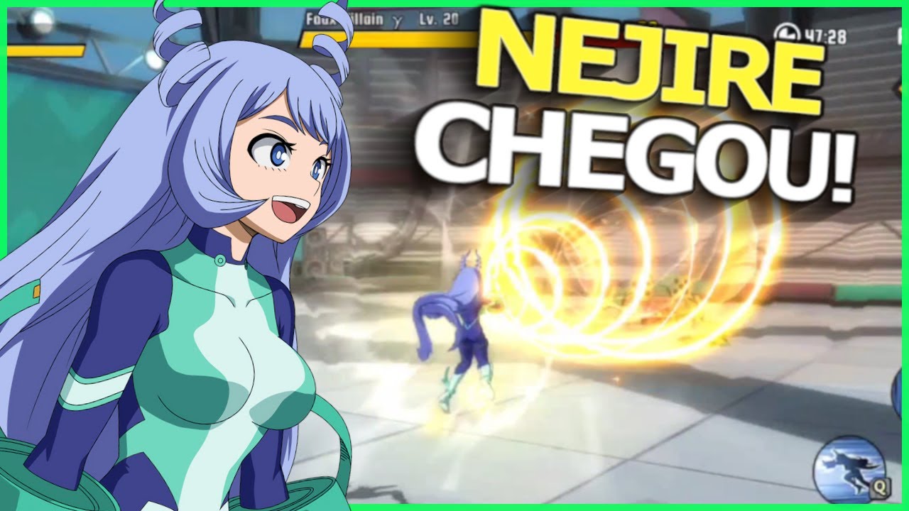 NEJIRE HADO CHEGOU! A NOVA PERSONAGEM DO GAME - My Hero Academia The Strongest Hero