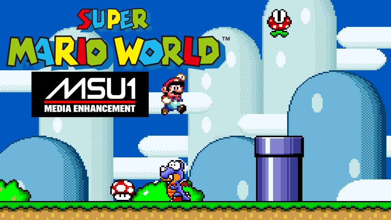 Super Mario World (SNES) MSU1 Music Pack by N64Player