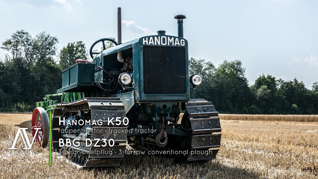 Hanomag K50 + BBG DZ 25 - Ackern · ploughing