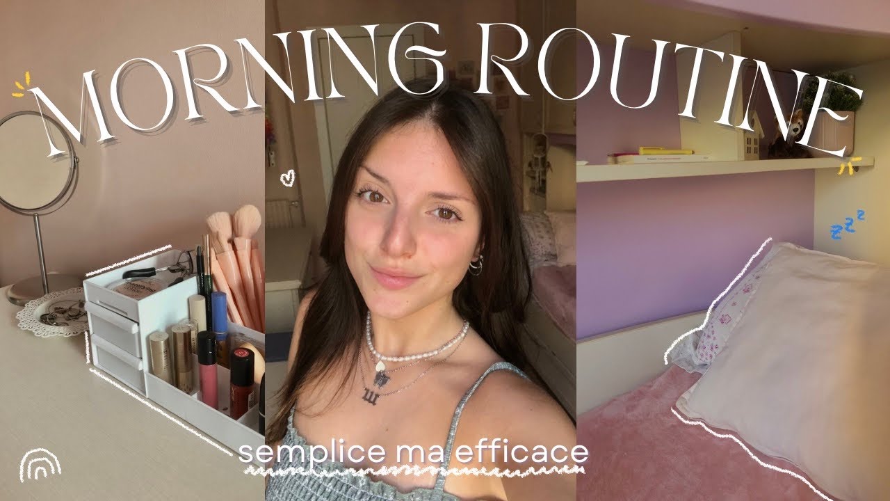 la mia MORNING ROUTINE *semplice ma efficace* | abitudini sane, coccole con Ty, affermazioni & more